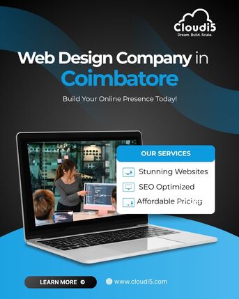 Coimbatore, Marketing, Affordable Web Design Company In Coimbatore | Cloudi5 Technologies