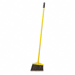 New York, Heavy Equipment, USD 35,  Rubbermaid 6375 Angled Broom, Flagged Polypropylene Fill