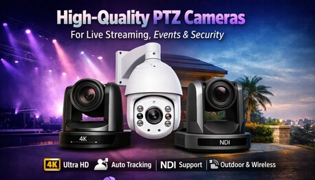 New Delhi, Business, Top PTZ Cameras For Live Stream And Security Camera Streampurple