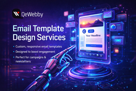 New York, Web Design & Development, Email Template Design Services | Custom Responsive Email Designs By QeWebby