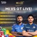 MI Vs GT Live Action On Reddy Anna Book