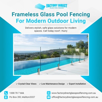 Sydney, Household, Get Top Frameless Glass Pool Fencing At Best Price.