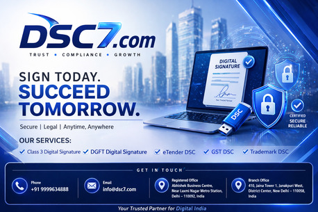 Laxmi Nagar, Legal, Digital Signature Service Provider