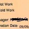 Work Permit Reciver ( Aramco)