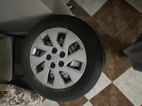 Jizan, Vehicles, Cars & Trucks , SAR 500,  Tyres,  2015,  Automatic,  012345 KM,  Kia Optima Wheels And Tyre Set