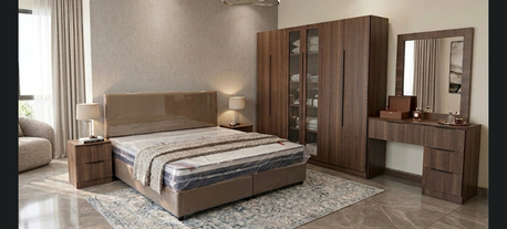 Jeddah, Furniture, SAR 2000,  Complete Bedroom Set With Matress With 6 Doors Wardrobe