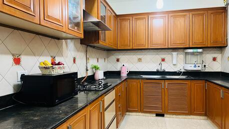 New Delhi, Apts/Flats Wanted, INR 18387/day,  Furnished,  2 BR,  1200 Sq. Feet,  Vasant Vihar PVR - Kitchen, Terrace, Lift