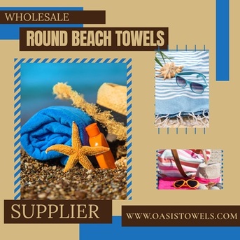 Dubai, Wholesale Products, High-Volume Round Beach Towel Production For Retail Chains