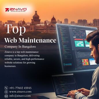 Bangalore, Web Design & Development, Website Maintenance Services Near Me | Website Development Company In Zinavo