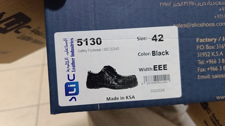 Jubail, Clothing & Accessories, SAR 100,  SLIC SAFETY SHOES