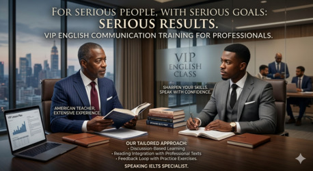 Al Andalus, Education, ENGLISH WITH AMERICAN - IELTS إعلان لدروس اللغة الإنجليزية المتمي