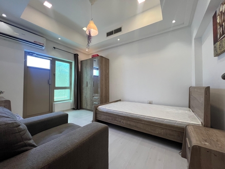 Mahooz, Apartments, Flats, Houses & Villas, BHD 190/year,  1 BR,  STUNNING FULLYFURNISHED STUDIO APARTMENT WITH UNLIMITED EWA OPPOSITE MOTHER CARE