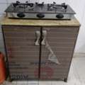 SAR 500,  Cylinder + Stove + Kitchen Storage Table