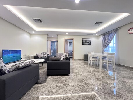 Fintas, Apartments, Flats, Houses & Villas, KWD 350/month,  Furnished,  1 BR,  Fintas &ndash; Large, Furnished,one Bedroom Apartment W/gym
