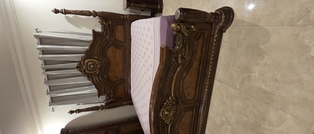 Al Rawabi, Furniture, SAR 800,  Wooden Bedroom Set For Sale &ndash; SAR 800