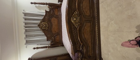 Al Rawabi, Furniture, SAR 800,  Wooden Bedroom Set For Sale &ndash; SAR 800