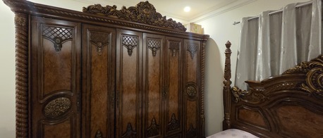 Al Rawabi, Furniture, SAR 800,  Wooden Bedroom Set For Sale &ndash; SAR 800