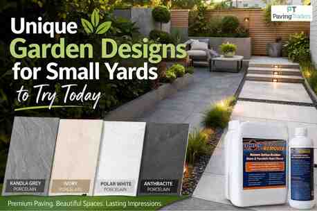 London, Farm & Garden, Premium Garden Designs For Small Yards | Paving Traders