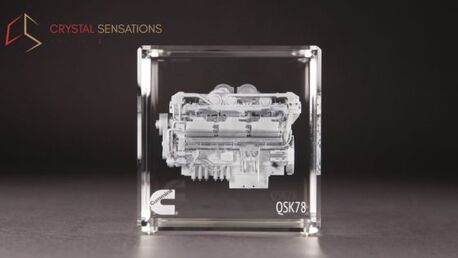 New York, Business, Unique Custom Crystal Trophy For Special Occasions