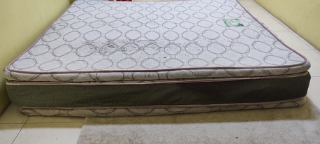 Jubail, Household Items, SAR 100,  King Size Spring Mattress For Sale In 100sr