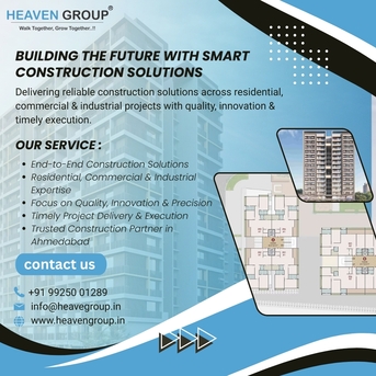 Ahmedabad, Real Estate, Best Reliable Construction Solution | Heaven Infra
