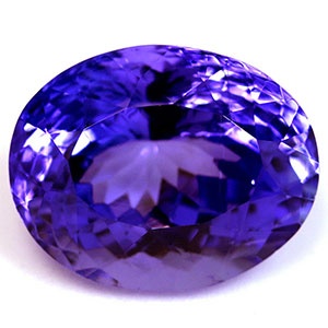 New York, Jewelry, USD 2072,  Order Tanzanite 3.41cts Blue Violet Gem Now