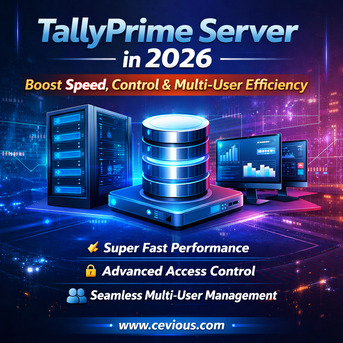 Noida, Computer, TallyPrime Server In 2026: Boost Speed, Control & Multi-User Efficiency