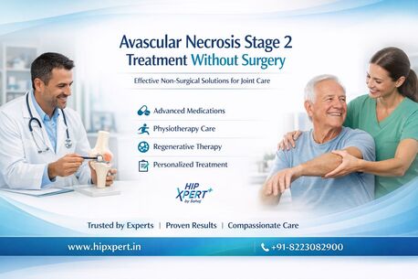 Indore, Health, Avascular Necrosis Stage 2 Treatment Without Surgery &ndash; HipXpert