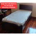 BHD 26,  ✅️ Single Bed With Mattress For Sale In Good Condition With Delivery