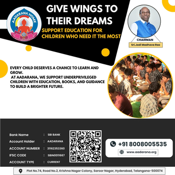 Hyderabad, Education, Education For Underprivileged Children In Saroor Nagar