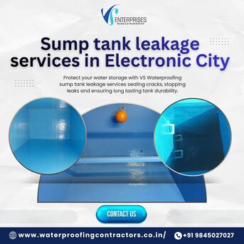 Bangalore, Construction, Sump Tank Leakage Services In Electronic City