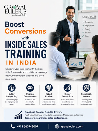 Mumbai, Training, Boost Conversions With Inside Sales Training In India