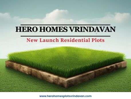 Lucknow, Residential Plots, INR 10000000,  1200 Sq. Feet,  Buy Land In Vrindavan | Luxury Plotted Development Near Mathura &ndash; Hero Homes