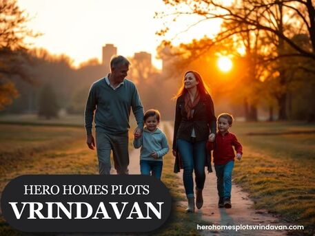 Lucknow, Residential Plots, INR 10000000,  1200 Sq. Feet,  Buy Land In Vrindavan | Luxury Plotted Development Near Mathura &ndash; Hero Homes