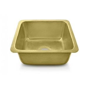 New York, Electrical & Plumbing, Thompson Traders 1715hpb Brass Finish Kitchen Sinks: Made From Solid And Uncoated Brass