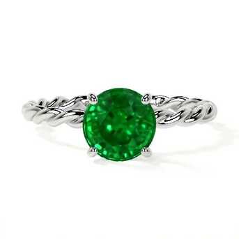 New York, Jewelry, USD 21380,  Buy 1.98 Cts Natural Emerald Ring AAAA Quality At GemsNY