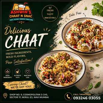 Navi Mumbai, Food, INR 2000,  Best Chaat Near In Nerul &ndash; Swad Jo Dil Jeet Le