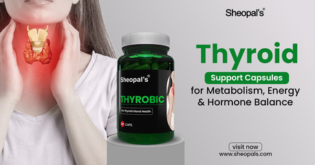 New Delhi, Health & Beauty Items, INR 949,  Sheopal&rsquo;s Thyrobic Thyroid Capsules &ndash; Herbal Support For Thyroid Balance