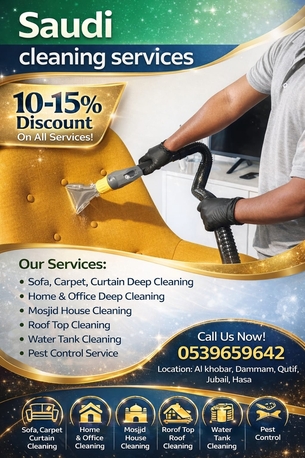 Dhahran, Cleaning, Saudi Cleaning Services