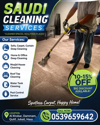 Dhahran, Cleaning, Saudi Cleaning Services