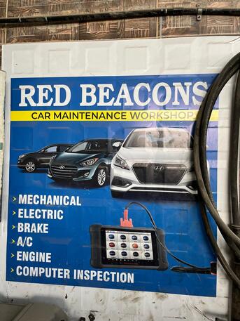 Jubail, Automotive, ريد بيكونز لصيانة السيارات الجبيل العريف