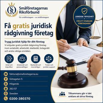 Stockholm, Business, F? Gratis Juridisk R?dgivning F?retag F?r Tryggare Aff?rsbeslut