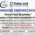 Get List Of Companies In Bangalore &ndash; Verified B2B Database