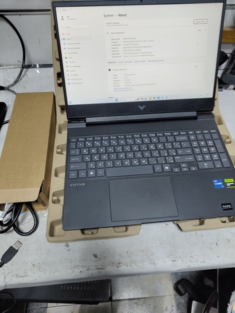 Khobar, Computers, SAR 3000,  Victus Gaming Laptop 15-fa2703nx For Sale Brand New 3 Months Old With Complete Box