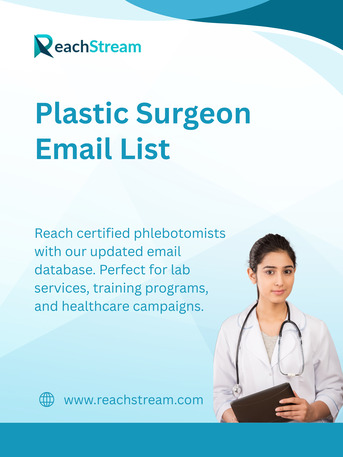 Melbourne, Software, Boost Campaigns Via Plastic Surgeon Email List
