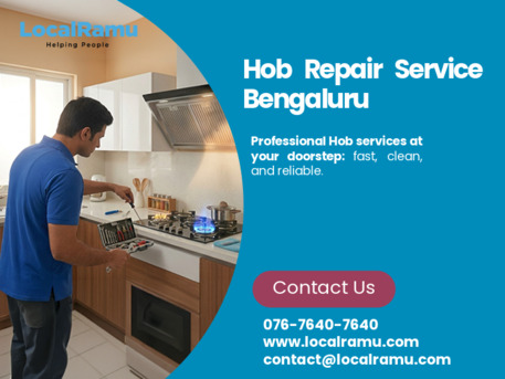 Bangalore, Appliance Repair, Smartest Hob Repair Service In Bengaluru By LocalRamu