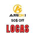 USD 500,  Aniioki Coupon Code: LOCAS