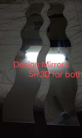 Riyadh, Household Items, SAR 25,  Designed Wall Mirrors