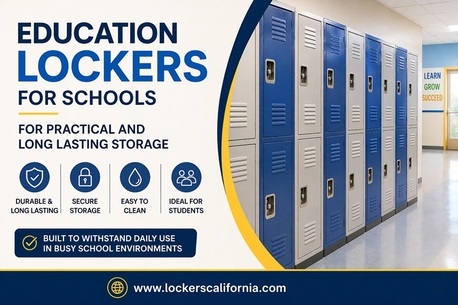 New York, Heavy Equipment, Education Lockers For Schools For Practical And Long Lasting Storage