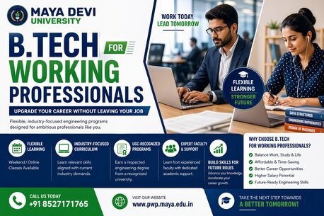 Noida, Education, Start Your B Tech While Working &ndash; Enroll Now